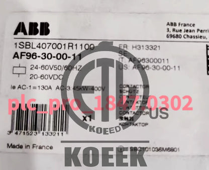 1PCS ABB AF96-30-00-11 24-60V 50/60HZ 20-60VDC Fast shipment #k