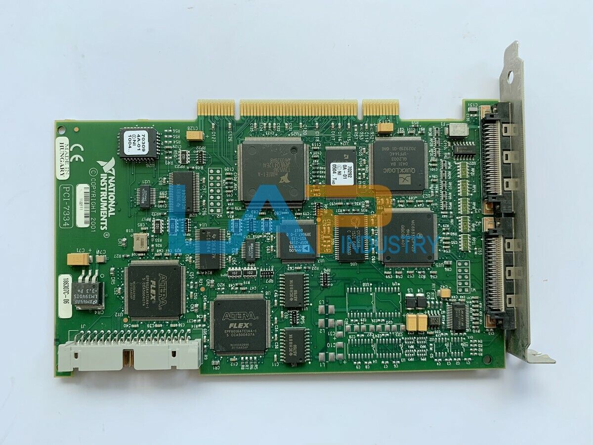 used  National Instruments NI PCI-7334 Four-Axis Stepper Servo Motor Control Card