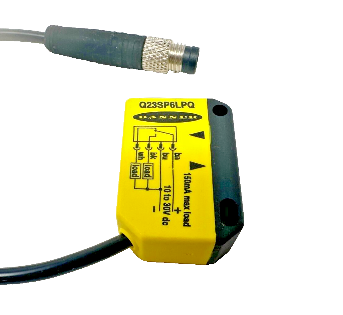 new Banner Q23SP6LPQ Photoelectric Sensor