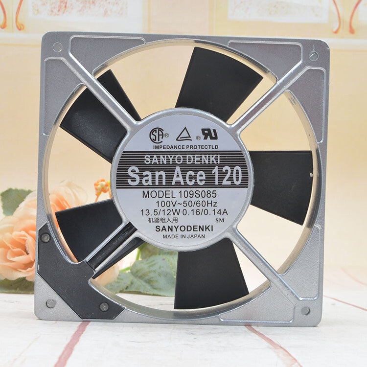 1pcs Sanyo 109S085 12cm 12025 100V 110v 0.16A inverter fan