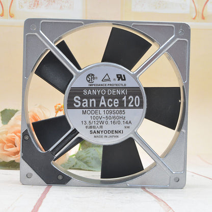 1pcs Sanyo 109S085 12cm 12025 100V 110v 0.16A inverter fan