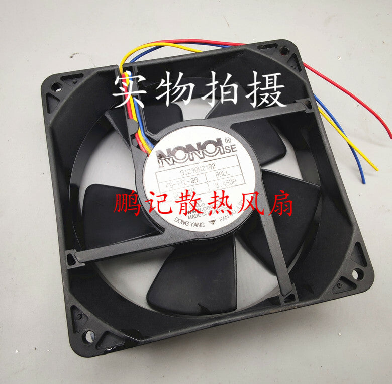 NONOI G1238H24B2 24V 0.450A 120*120*38mm axial fan
