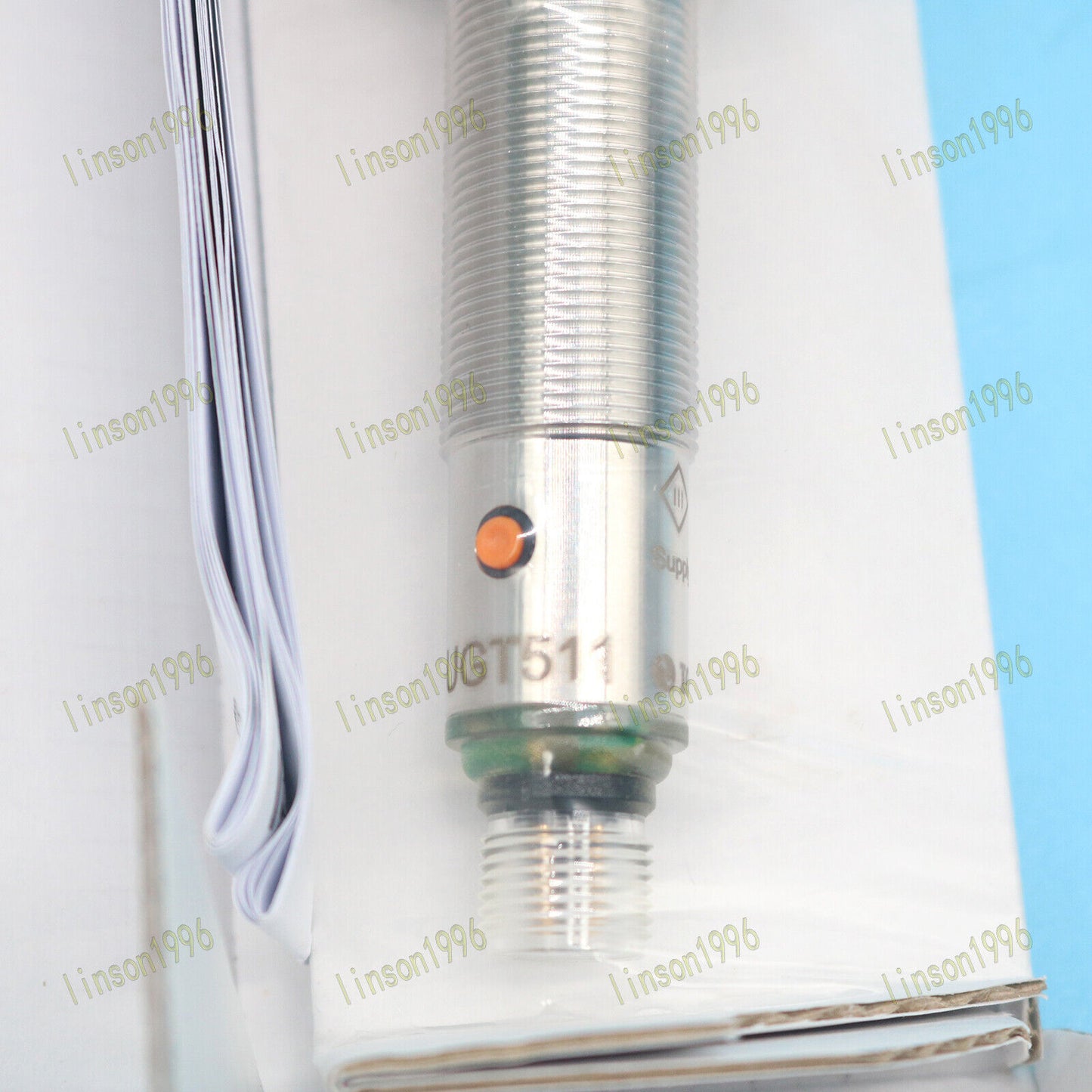 UGT511 IFM Ultrasonic Sensor Threaded Type 10-30 DC PNP - UGT