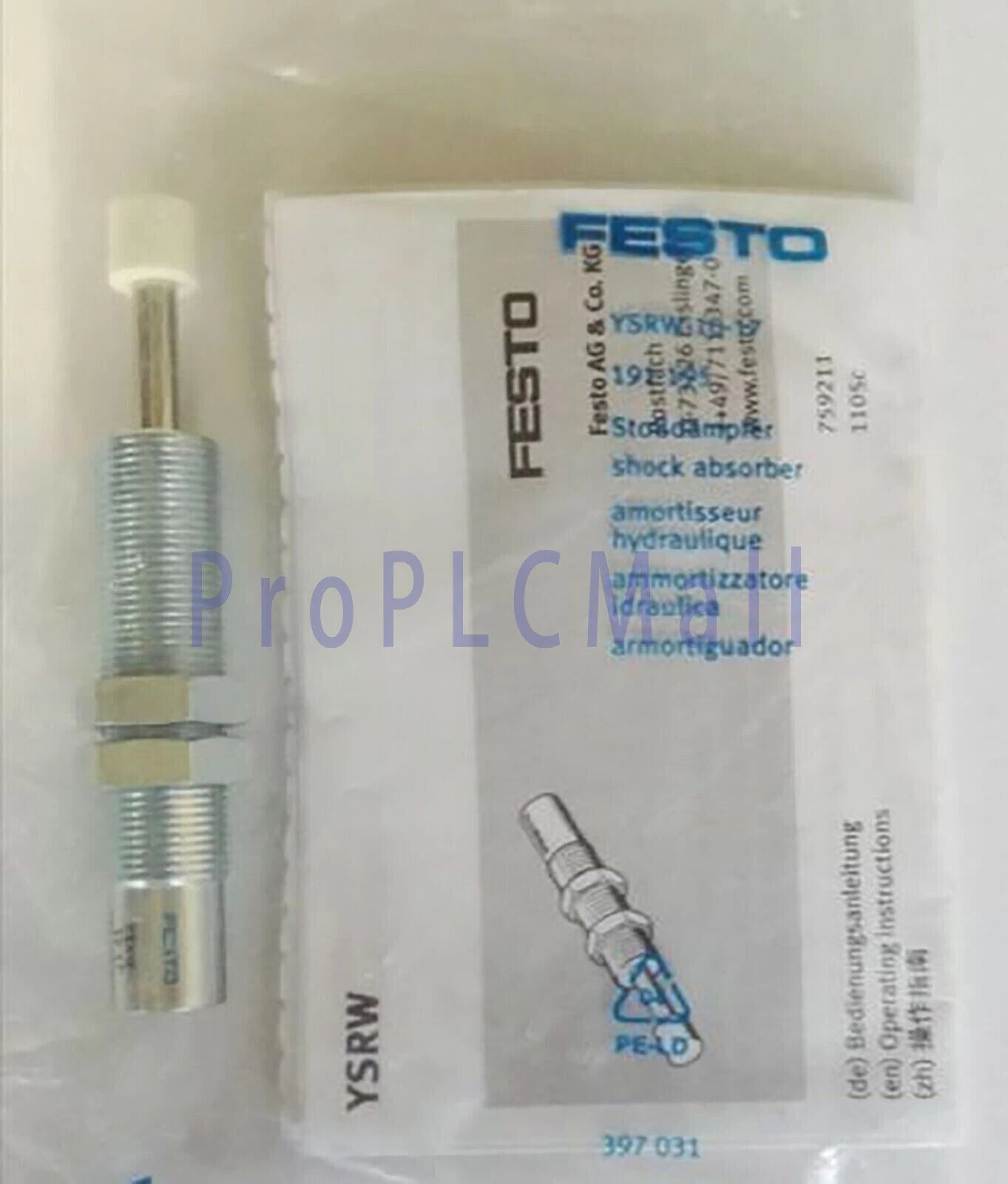 FESTO YSRW-16-26 191197 Buffer Shock Absorber!