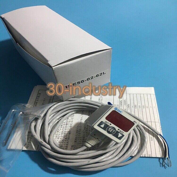 SMC ISE50-02-62L Pressure Sensor - 1PCS, New in Box - SMC