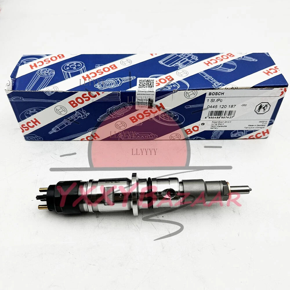 1x 0445120187 Fuel Injector 5256034 For Dodge Ram Cummins 6.7L Engine 2013-2018~