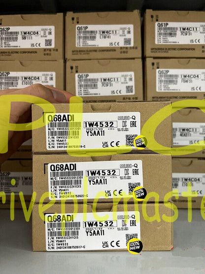 1PC MITSUBISHI Q68ADI PLC Module #dr