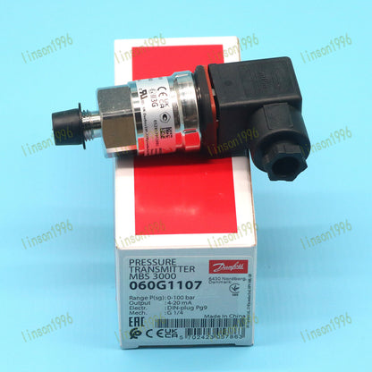 new 1pcs MBS 3000 060G1107 Danfoss Pressure Transmitter In Box - DANFOSS