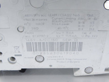Allen Bradley 1489-M2C150 Series D Circuit Breaker - ALLEN BRADLEY