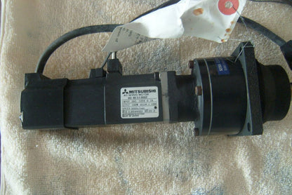 Used Mitsubishi HC-KFS13BG2 AC Servo Motor in Good Condition - MITSUBISHI