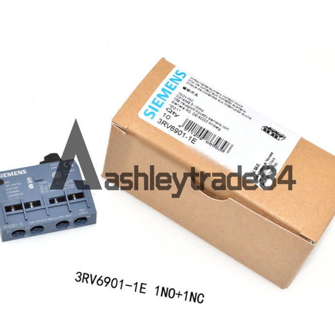 new 1PC  Siemens 3RV6901-1E 1NO+1NC Auxiliary switch