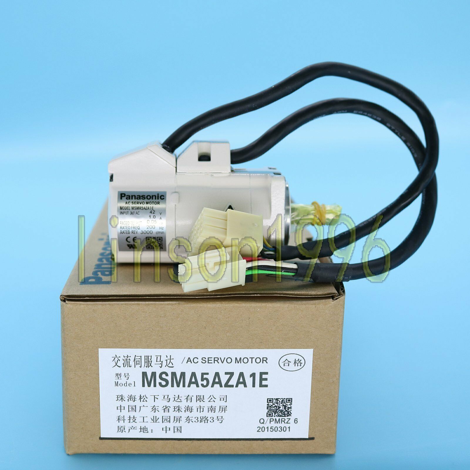 PANASONIC AC Servo Motor MSMA5AZA1E One Year - PANASONIC