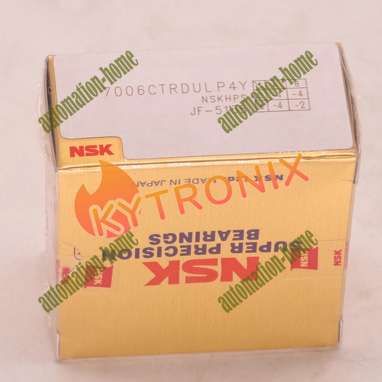 (Set of Two) NSK 7006CTRDULP4Y Abec-7 Super Precision Spindle Bearings