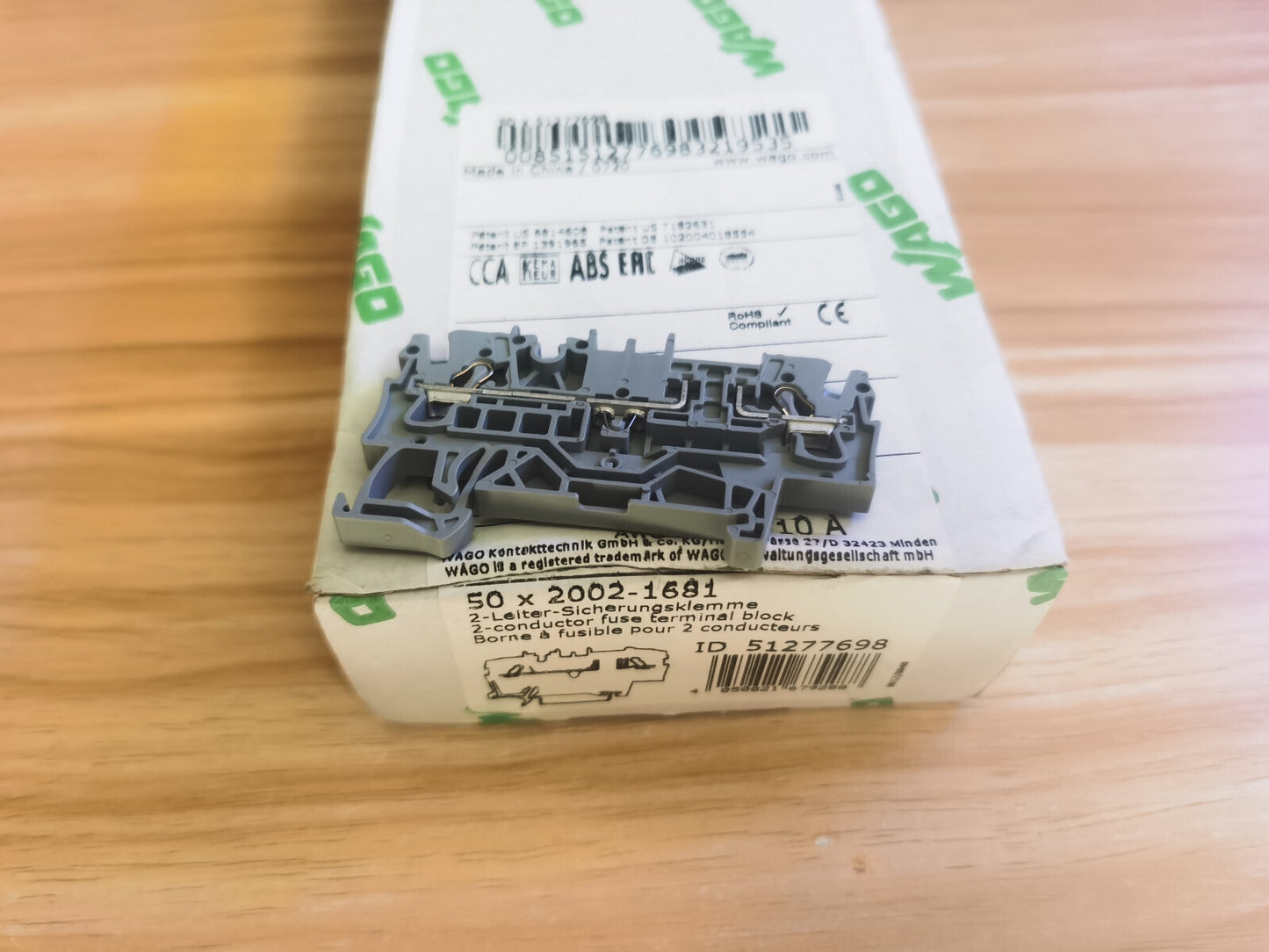 20PCS Wago 2002-1681 20021681 Teminal Blocks Free Ship