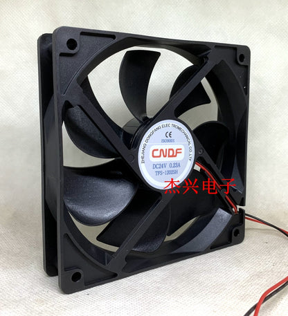 CNDF TFS-12025H 12V 0.37A 24V 0.23A 12CM DC Quiet Cooling Fan