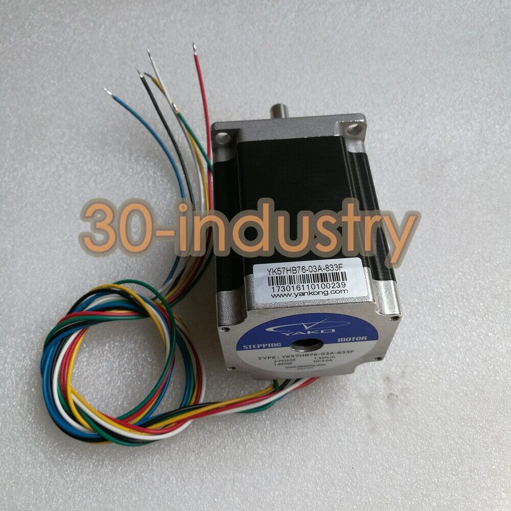 YK57HB76-03A-833F 2-Phase Stepping Motor 1.35N.m 6Pin DC3.0A - YKEY