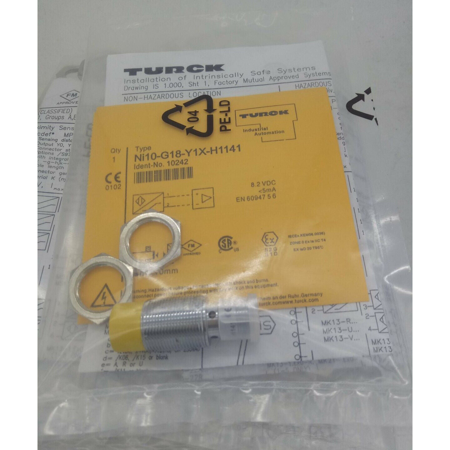 1PC TURCK PROXIMITY SENSOR NI10-G18-Y1X-H1141 Fast - TURCK