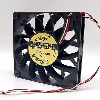 ADDA AS12024UB25A300 DC24V 0.84A 3-Wire Inverter Cooling Fan