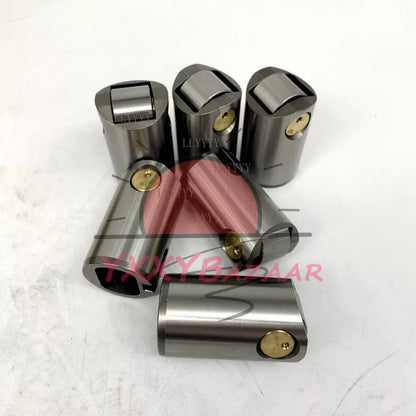 Set of 6 Tappet Valve Cam Followers for Cummins 8.3L 6CT ISC QSL ISL 3965966