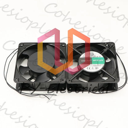 1 PCS 0.14A 24W 2 Wire 120 * 120 * 38MM AXIAL Fan G12038HA2B-7P AC 220V
