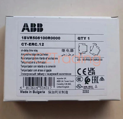 1pc ABB CT-ERC.12 Time relay 1SVR508100R0000