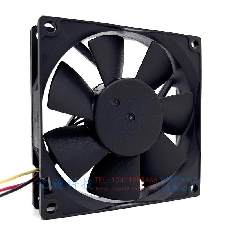 ADDA AD0812UB-C72 8020 DC12V 0.20A 8CM 3-Wire Dual Ball Cooling Fan