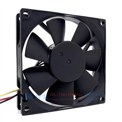 ADDA AD0812UB-C72 8020 DC12V 0.20A 8CM 3-Wire Dual Ball Cooling Fan