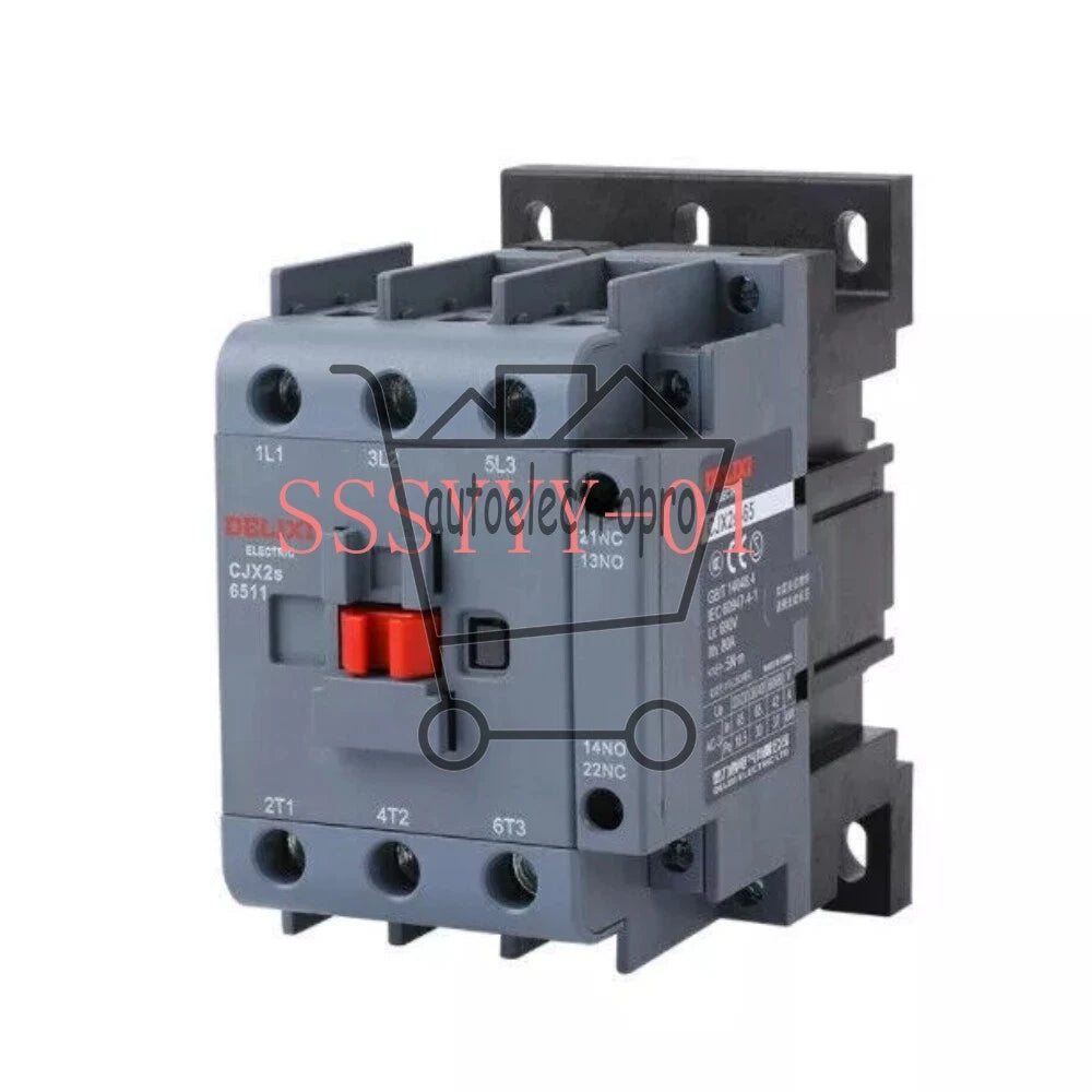 1PCS CJX2s-6511 CJX2s6511 65A, AC Contactor 1NO+1NC AC220V AC380V AC24V AC110V