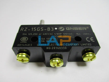 5PCS Momentary Micro Limit Switch 15A 125/250VAC - GNBER