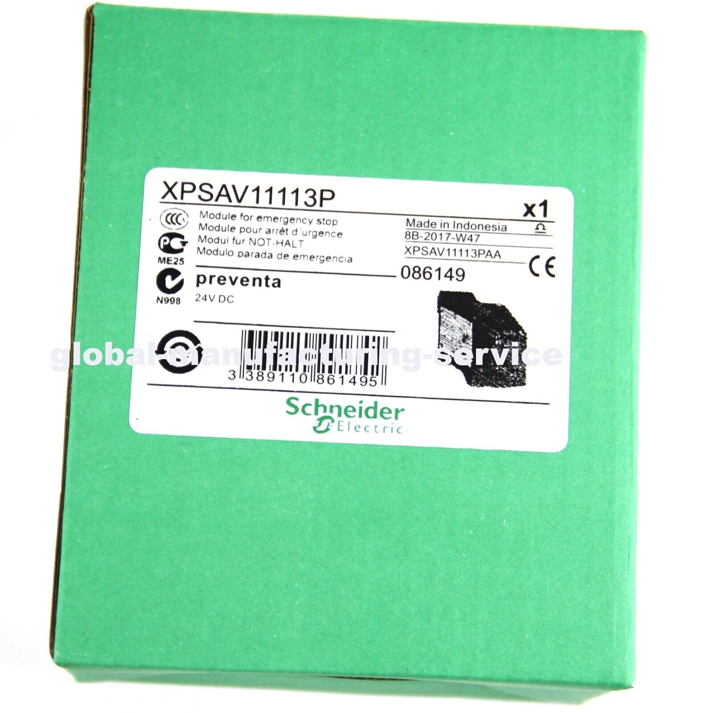 Safety Relay XPSAV11113P - SCHNEIDER