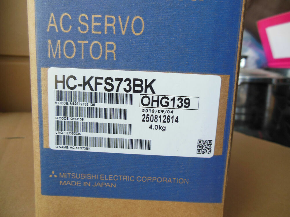 new 1PC MITSUBISHI HC-KFS73BK AC Servo Motor HCKFS73BK ping - MITSUBISHI
