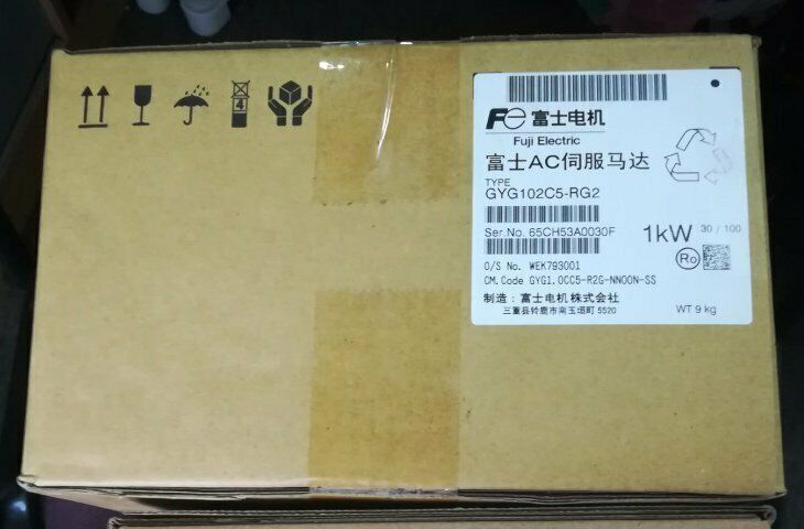 New One FUJI Servo Motor GYG102C5-RG2 | One-Year Warranty - FUJI