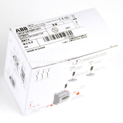 ABB OT80F3 1SCA105798R1001 10136393Disconnect Switch | ABB | industrial disconnect switch | industrial safety switch | industrial control switch - ABB