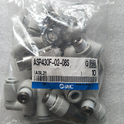 10-PC SMC ASP430F-02-08S Control Valve - SMC