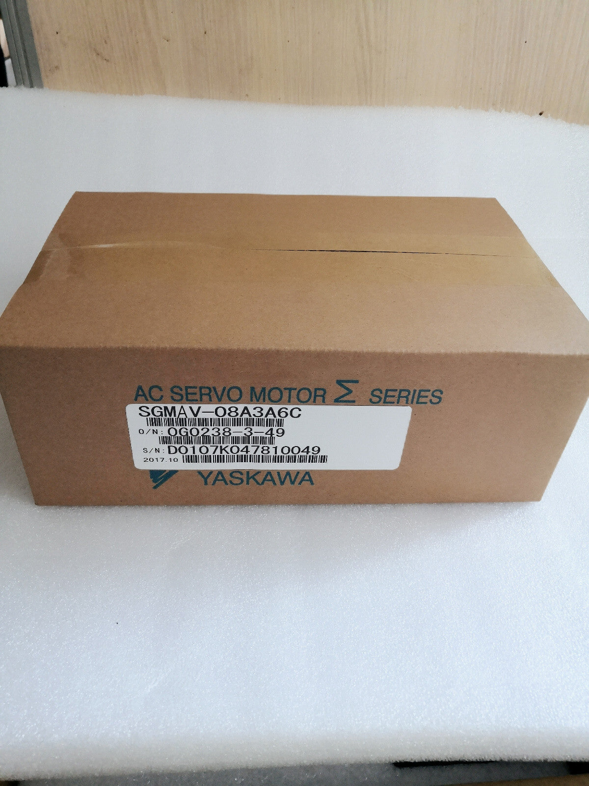 YASKAWA SGMAV-08A3A6C AC SERVO MOTOR SGMAV08A3A6C