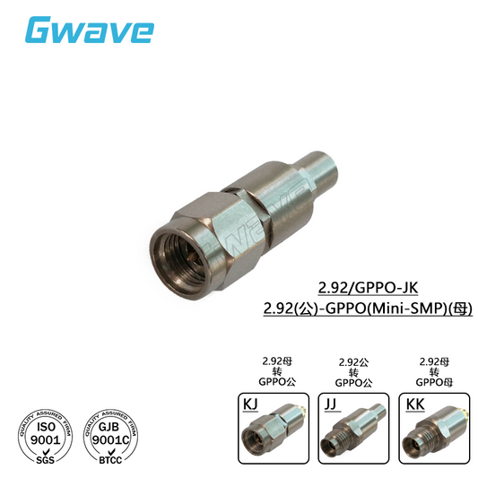 new 2.92-GPPO(Mini-SMP) Precision Adapter DC-40GHz RF Coaxial Adapter High Frequency - LEGO