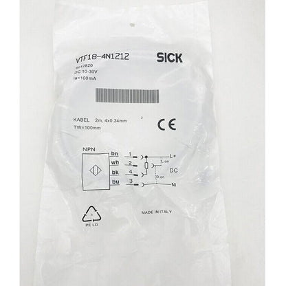SICK Photoelectric Switch VTF18-4N1212 - SICK
