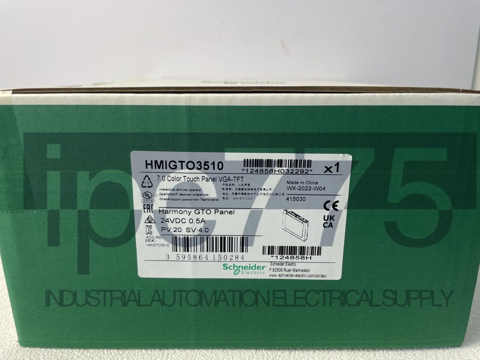 Schneider Touch Screen HMIGTO3510 with Box - SCHNEIDER