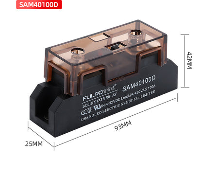 new Industrial Solid State Relay SAM40200D 200A SAM40100D 60A-400A