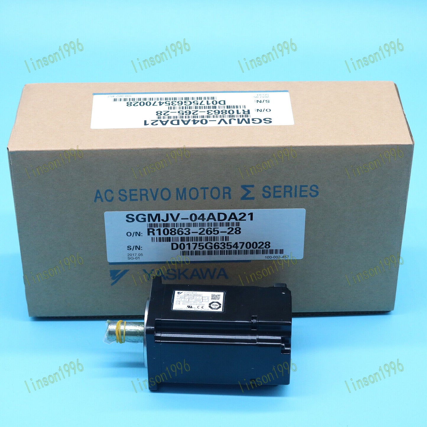 1-PC Yaskawa SGMJV-04ADA21 AC Servo Motor - YASKAWA