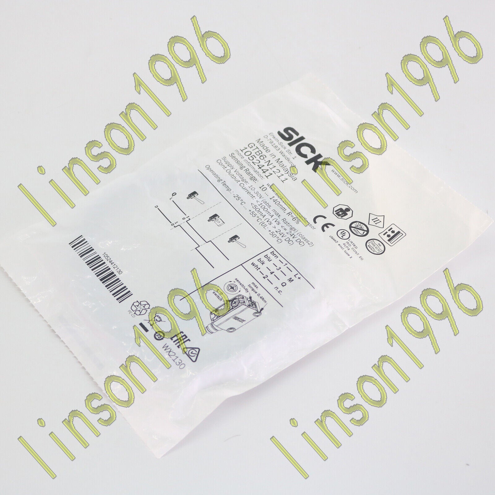 SICK Photoelectric Switch GTB6-N1211, Available in Stock - SICK