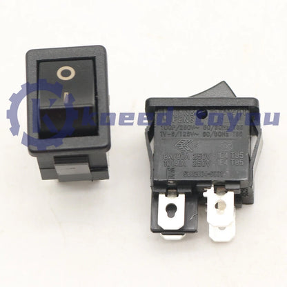 1PC RONG FENG RF-1003 TV-5 Rocker Switch 4 Pins 2 Positions 10A 250VAC T85