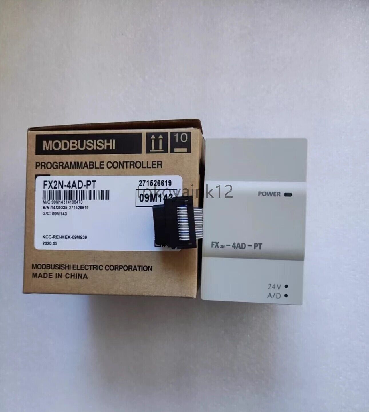 new 1pcs Mitsubishi with box PLC FX2N-4AD-PT IN BOX - MITSUBISHI