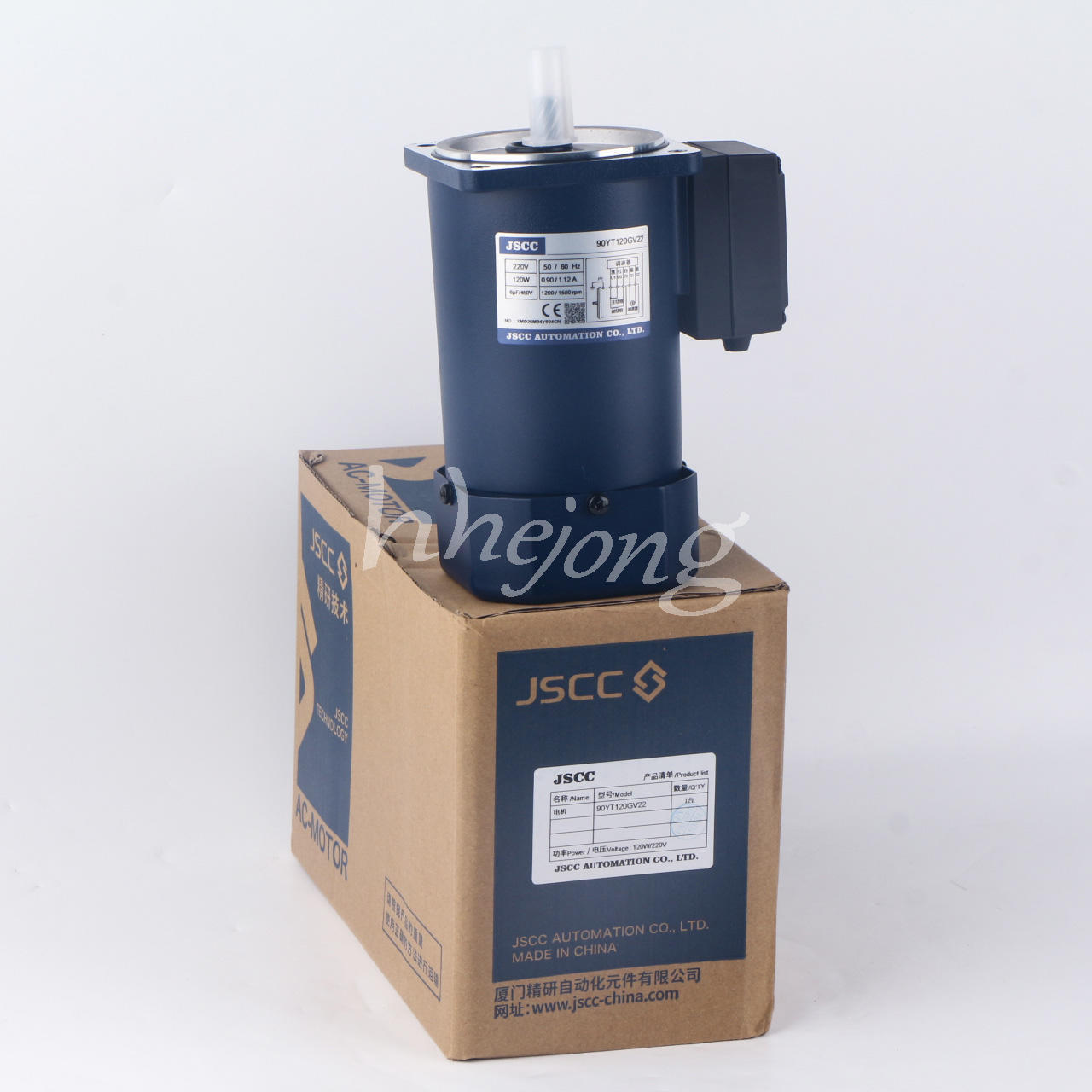 1PCS JSCC Speed Control Motor 90YT120GV22 Single Phase 220V Small Motor - JSCC