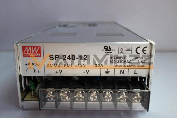 ONE MEAN WELL SP-240-12 Power Supply - ONE MEAN WELL