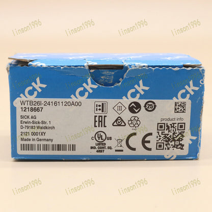new WTB26I-24161120A00 SICK Photoelectric Switch 1218667 One year - SICK