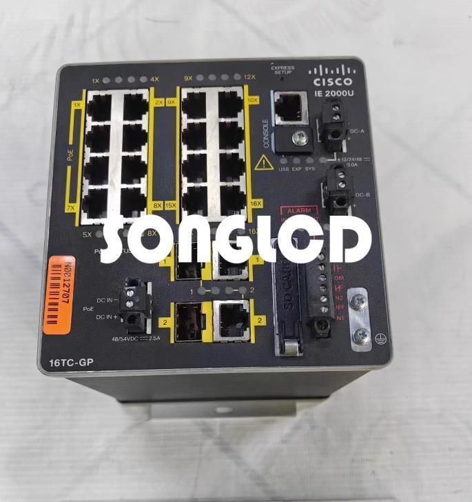 IE-2000U-16TC-GP V02 Industrial Ethernet Switch, 1 Port - INDUSTRIAL_SWITCHES_CO