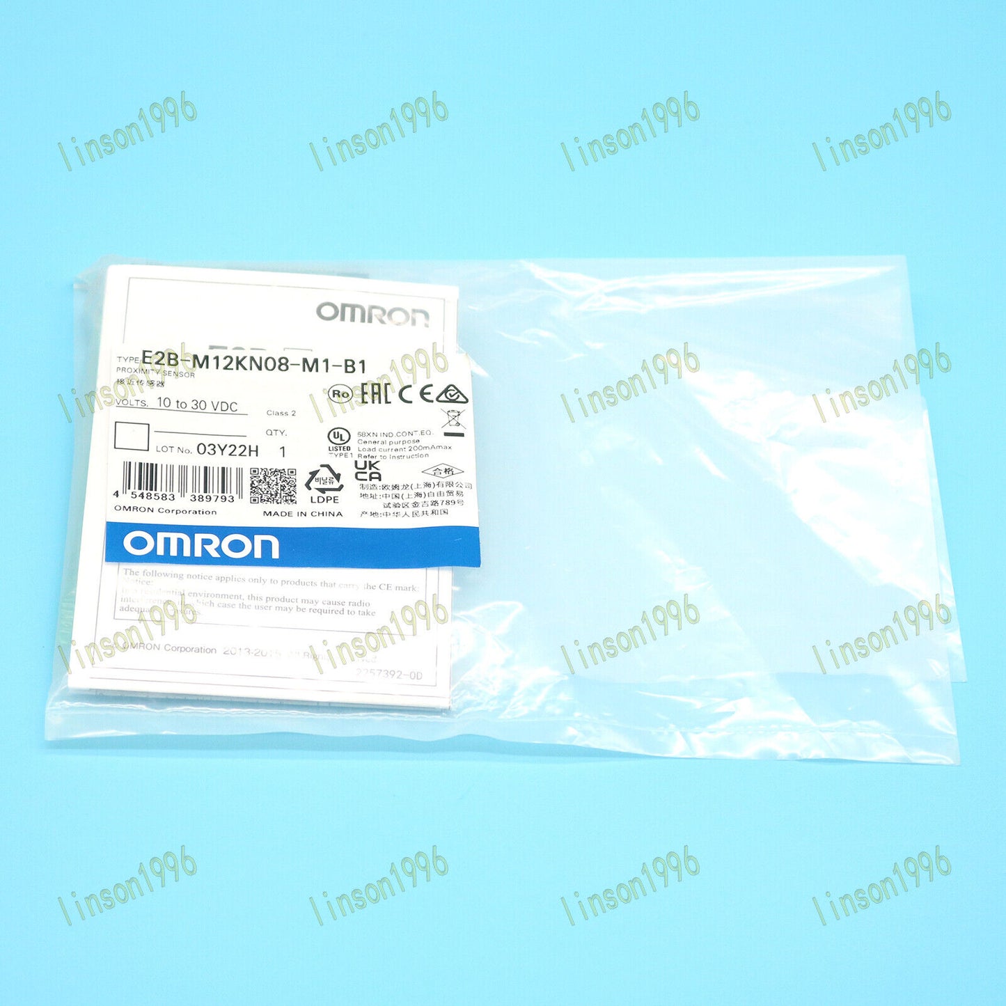 Proximity Switch Quality Assurance Omron E2B-M12KN08-M1-B1 - OMRON