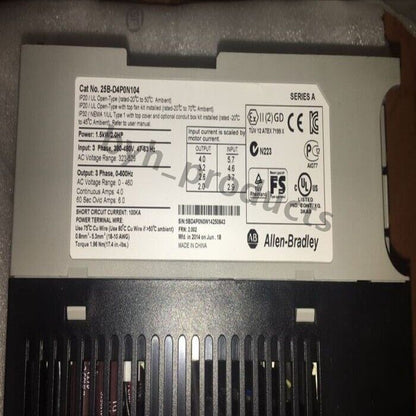 Allen-Bradley PowerFlex 525 AC Drive - ALLEN-BRADLEY