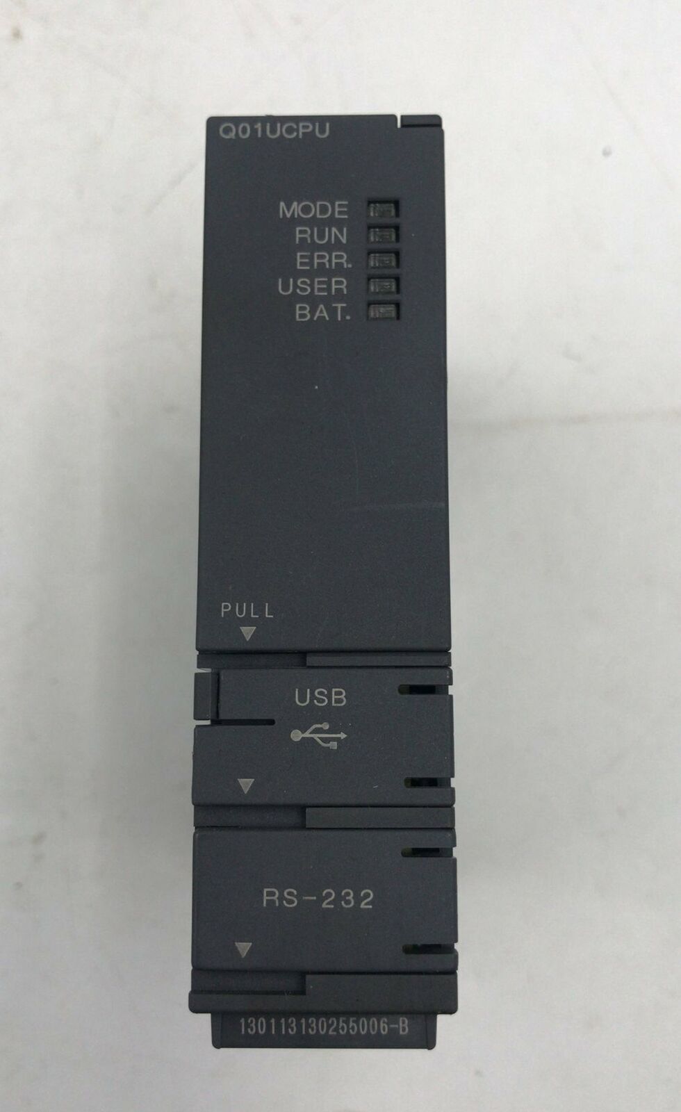 used ONE Mitsubishi Q series CPU module Q01U Tested In Good Condition - MITSUBISHI